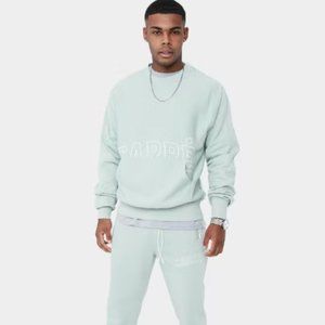 Men's Green sweatsuit tracksuit